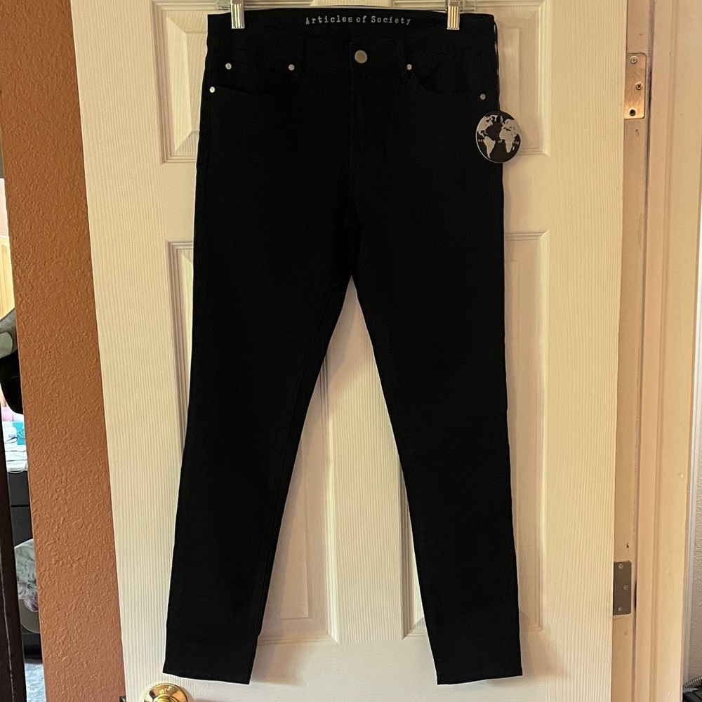 Articles Of Society Black Skinny Jeans